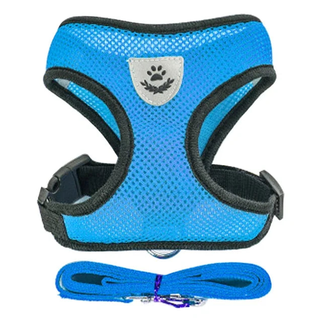 Adjustable Pet Harness & Lead Set