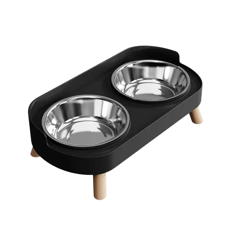 Colourful Double Pet Feeding Bowl