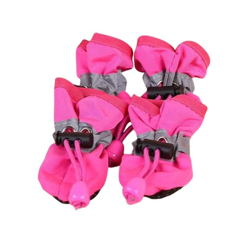 Water-Resistant Dog Boots – Set of 4