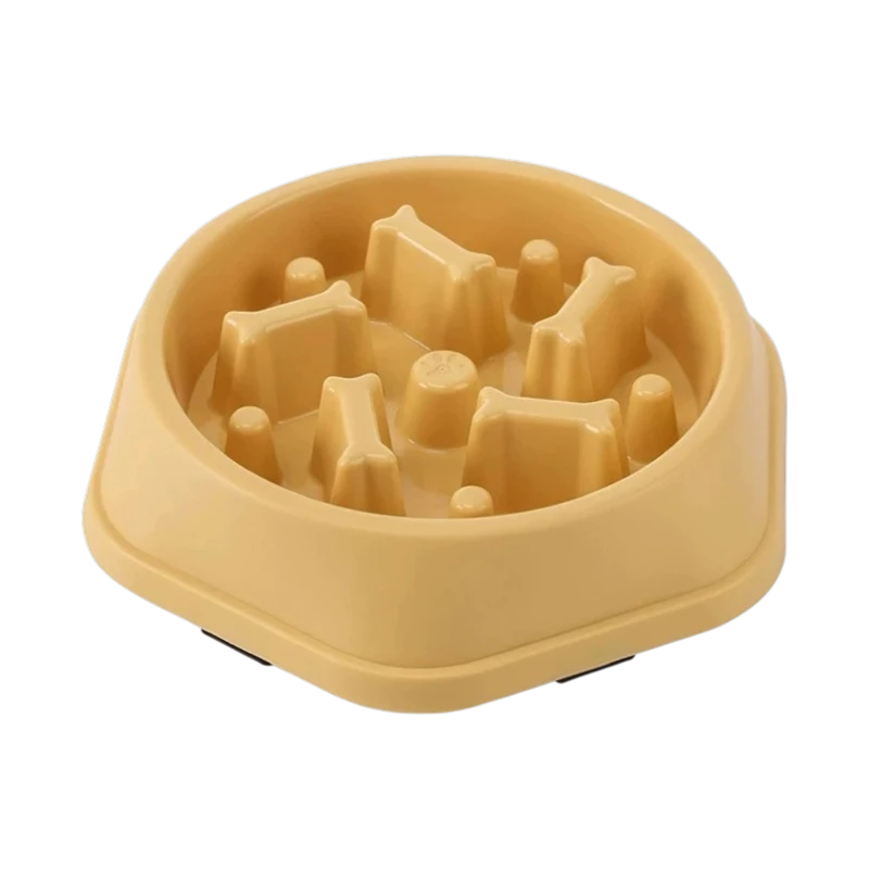 Slow Feeder Dog Bowl – Interactive Anti-Gulping Feeding Bowl